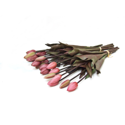 Tulipany bukiet 7szt. Różowe 40cm